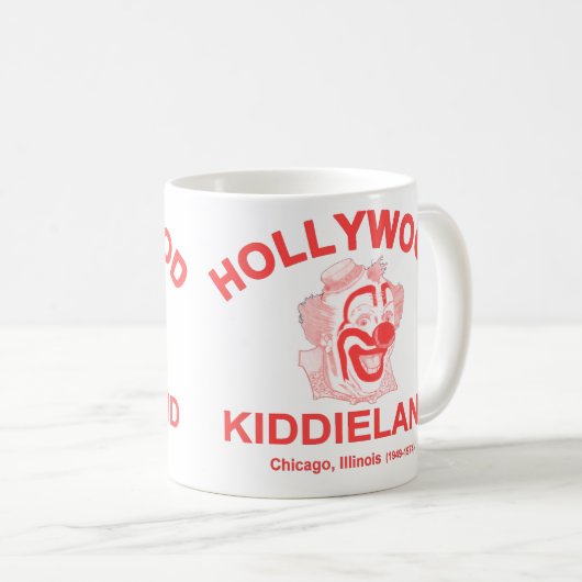 Hollywood Kiddieland, Chicago, IL. Vergnügungspark Kaffeetasse (VorderseiteRechts)
