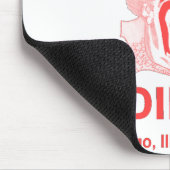 Hollywood Kiddieland, Chicago, IL. Vergnügungspark Mousepad (Ecke)