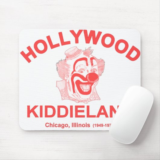 Hollywood Kiddieland, Chicago, IL. Vergnügungspark Mousepad (Mit Mouse)
