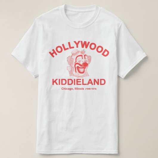 Hollywood Kiddieland, Chicago, IL. Vergnügungspark T-Shirt (Design vorne)