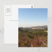 Hollywood-Landschaft Postkarte (Vorne/Hinten)