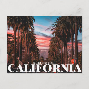 Hollywood, Los Angeles, Kalifornien Postkarte