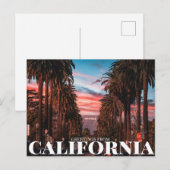 Hollywood, Los Angeles, Kalifornien Postkarte (Vorne/Hinten)