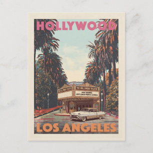 Hollywood Los Angeles Postkarte