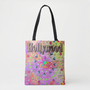 Hollywood Lucky Golden Tote Bag Tasche