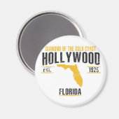 Hollywood Magnet (Vorderseite/Rückseite)