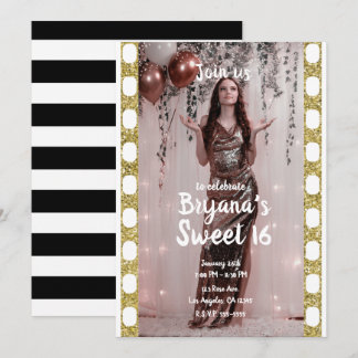 Hollywood Movie Film Kino Fotografie Sweet 16 Einladung