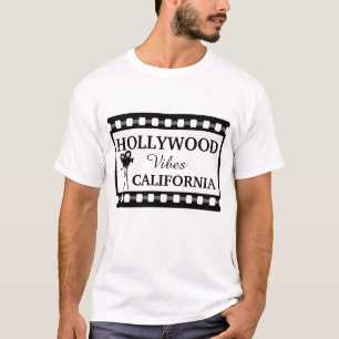 Hollywood Movie liebt Schwarz und Weiß T-Shirt