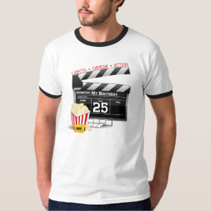 Hollywood Movie Party zum Geburtstag T-Shirt