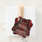 Hollywood Movie Red Carpet Premiere Wedding Geschenkanhänger (Beispiel)