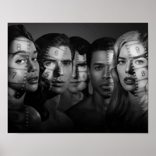 Hollywood Netflix Poster (Vorne)