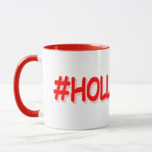 "#HOLLYWOOD" Niedliches Design. Jetzt kaufen Tasse