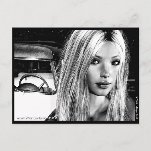 Hollywood Nights Postkarte (Vorderseite)