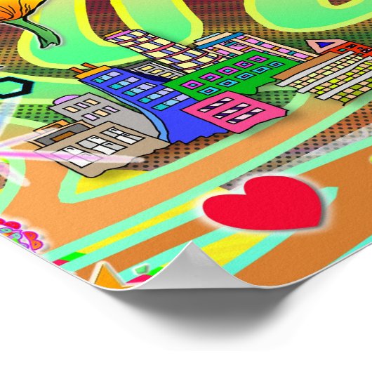 Hollywood Nu Era Poster (Ecke)