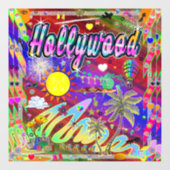 Hollywood Nu Era Window Cling Fensteraufkleber (Blatt)