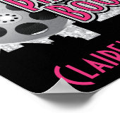 Hollywood Party Foto Booth Poster (Ecke)