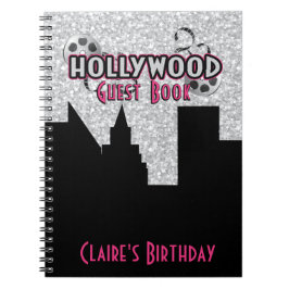 Hollywood-Party-Gast-Buch Notizblock