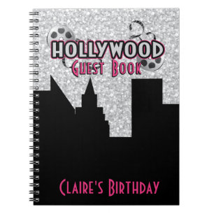 Hollywood-Party-Gast-Buch Notizblock