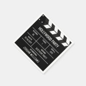 Hollywood Party Napkins, Movie Custom Birthday Serviette (Ecke)