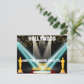 Hollywood Personalisiert Postcard Postkarte (Stehend Vorderseite)