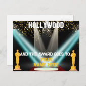 Hollywood Personalisiert Postcard Postkarte (Vorne/Hinten)