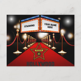 Hollywood Personalisiert Postcard Postkarte