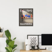 Hollywood-Plakat Poster (Heimbüro)