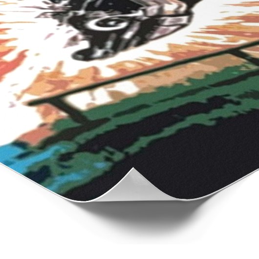 Hollywood-Polizist Poster (Ecke)