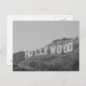 Hollywood Postcard Postkarte (Vorne/Hinten)