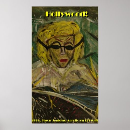 HOLLYWOOD POSTER (Vorne)