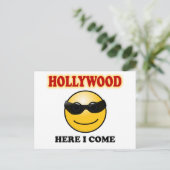 HOLLYWOOD POSTKARTE (Stehend Vorderseite)