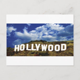 HOLLYWOOD POSTKARTE