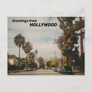 Hollywood Postkarte