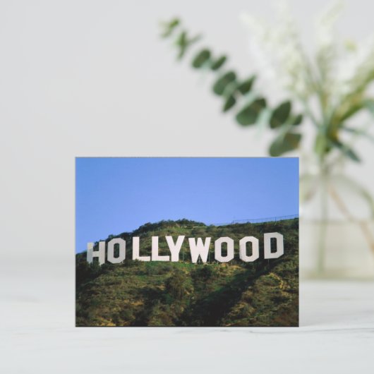 HOLLYWOOD POSTKARTE (Stehend Vorderseite)