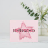 Hollywood Postkarte (Stehend Vorderseite)