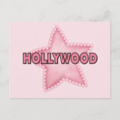 Hollywood Postkarte (Vorderseite)