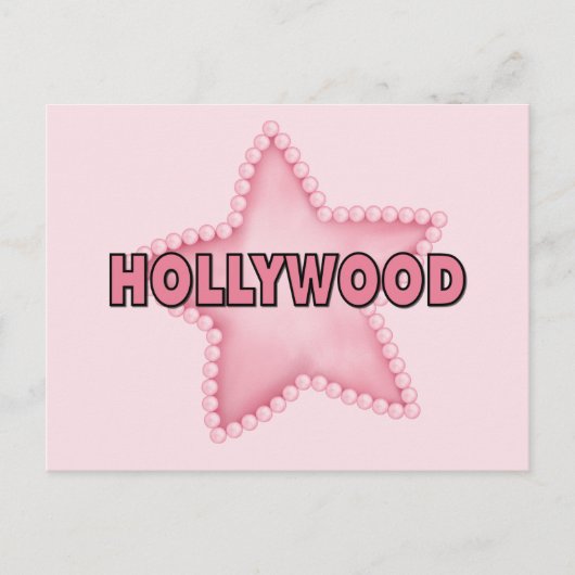 Hollywood Postkarte (Vorderseite)