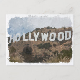 Hollywood Postkarte