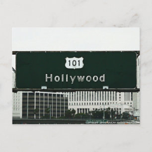 Hollywood Postkarte