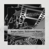 Hollywood Prom Einladungen (Vorne/Hinten)