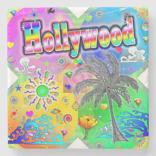 Hollywood Quadro Seasons Untersetzer (Vorderseite)