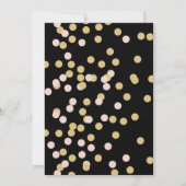 Hollywood Red Carpet 16 . Geburtstag Einladung (Rückseite)