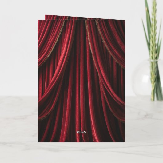 Hollywood Red Carpet Premiere Wedding Programm (Rückseite)