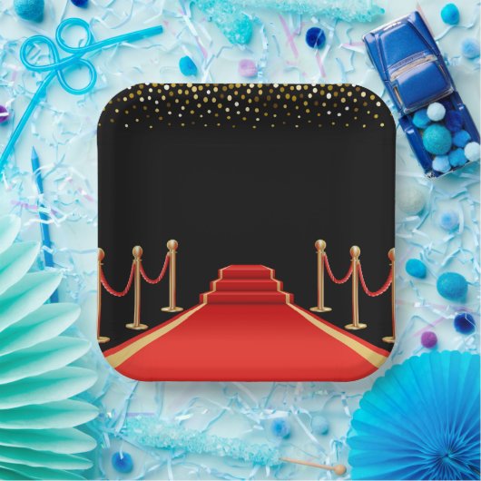 Hollywood Red Tepet Party Teller (Party)