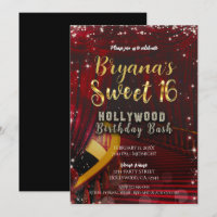 Hollywood Red Tepet Stairs SWEET 16 16. Party
