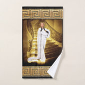 Hollywood Regency Silent Movie Diva Badhandtuch Set (Handtuch)
