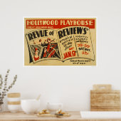 Hollywood Revue Musical 1937 WPA Poster (Küche)
