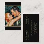 Hollywood Romance Business Card Visitenkarte (Vorne/Hinten)