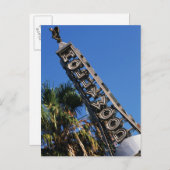 Hollywood-Schild, Los Angeles, Kalifornien Postkarte (Vorne/Hinten)