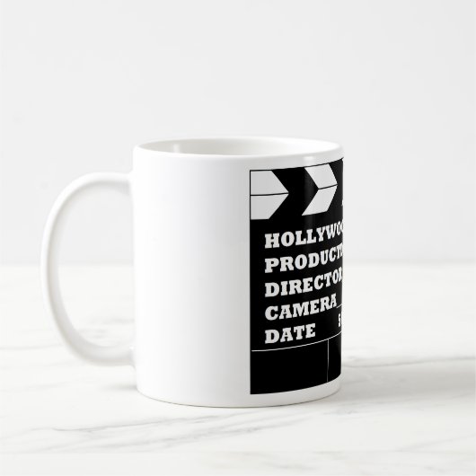 Hollywood-Schindel-Tasse Kaffeetasse (Links)